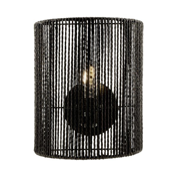 Melna sienas lampa Foresto – GTV