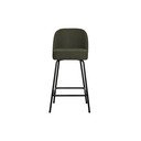 Zaļš bāra krēsls (sēdekļa augstums 64 cm) Vogue – WOOOD