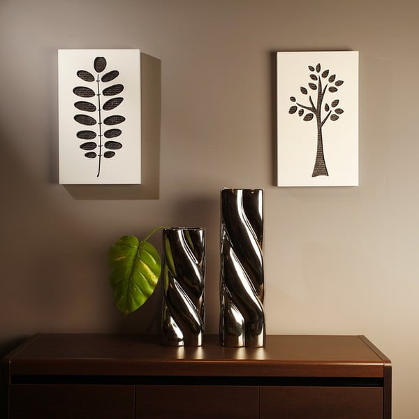 Sienas rotājums Vialli Design C-tru Leaf-image-1