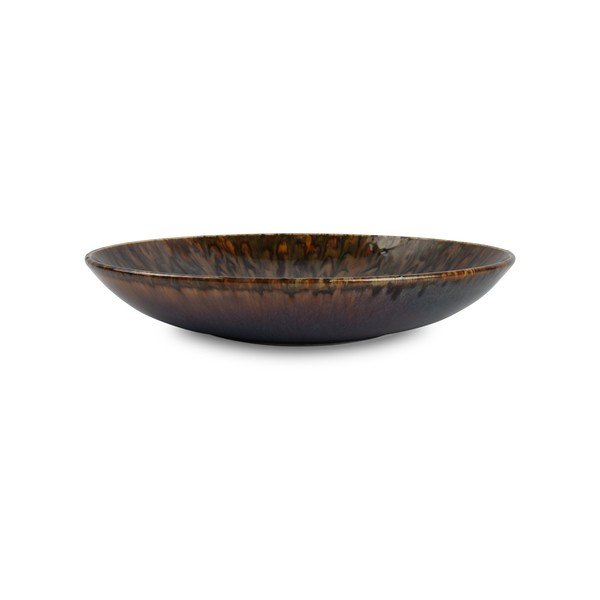 Brūns zupas porcelāna šķīvis ø 26 cm Resto – BonBistro-image-2