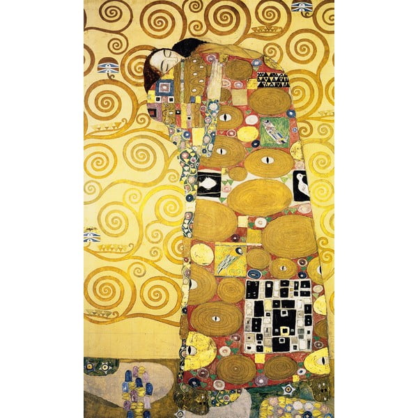 Reproducēta glezna 50x80 cm Fulfilment, Gustav Klimt – Fedkolor