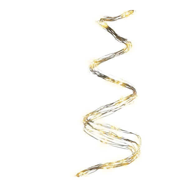 Caurspīdīga LED gaismiņu virtene DecoKing Lights, 240 gaismiņas, garums 1,5 m-image-2