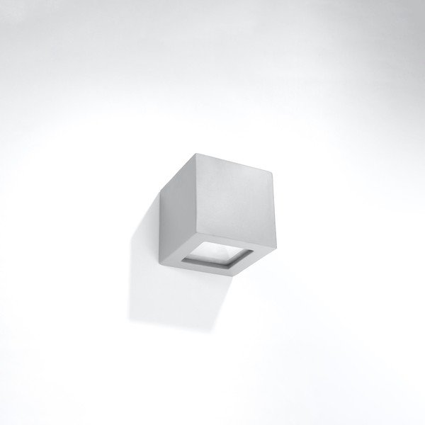 Pelēka sienas lampa Leo – Sollux-image-2