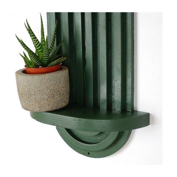 Zaļš sienas plaukts 20 cm Raf – Kalune Design-image-2