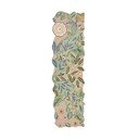 Zaļš ar rokām darināts vilnas celiņa paklājs 60x230 cm Bryony Shaped Floral – Flair Rugs