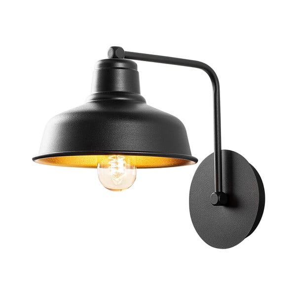Melna sienas lampa Berceste – Opviq lights-image-2