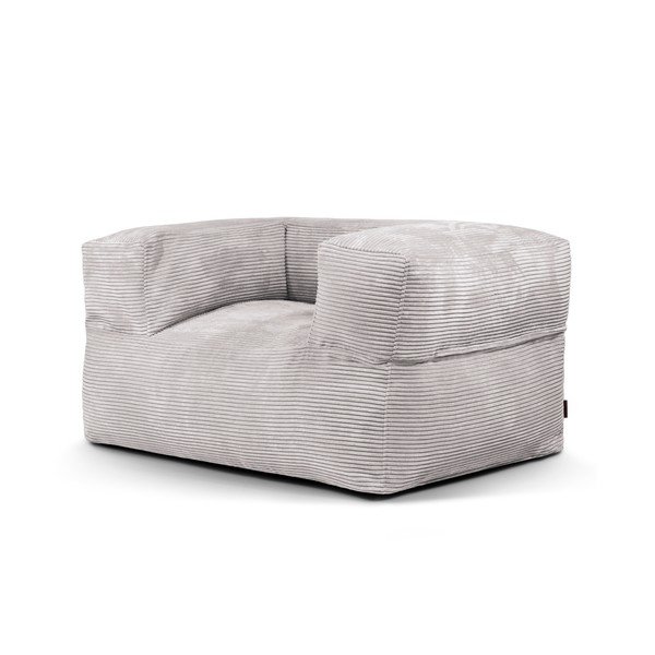 Gaiši pelēks velveta sēžammaiss MooG – SLOWDOWN