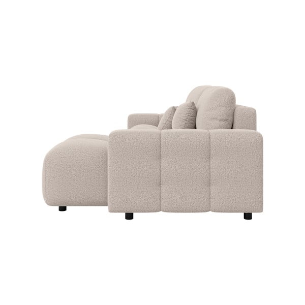 Bēšs salokāms stūra dīvāns (ar maināmu stūri) Luki – Ropez-image-3