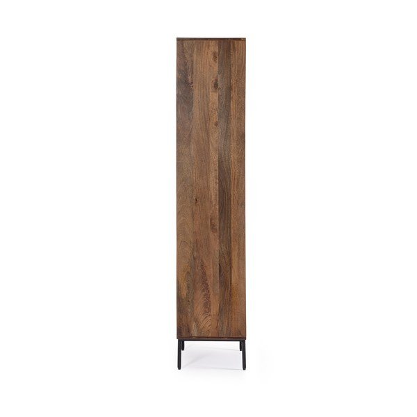 Dabīga toņa mango masīvkoka skapītis 55x190x40 cm Tadita – Bizzotto-image-2
