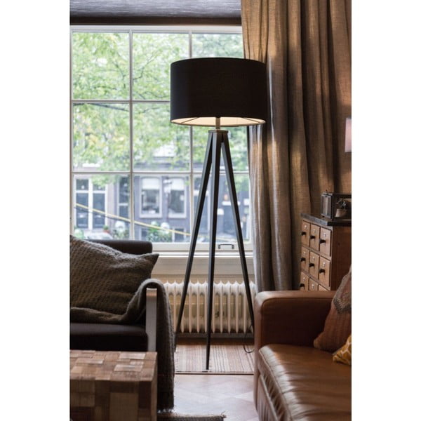 Melna stāvlampa Zuiver Tripod-image-1