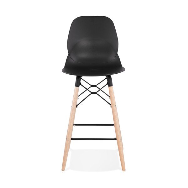 Melns bāra krēsls Kokoon Marcel Mini, sēdekļa augstums 68 cm-image-1