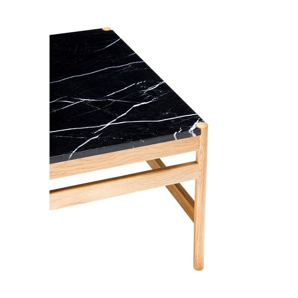 Marmora sānu galdiņš 40x60 cm Raw – Hübsch-image-2