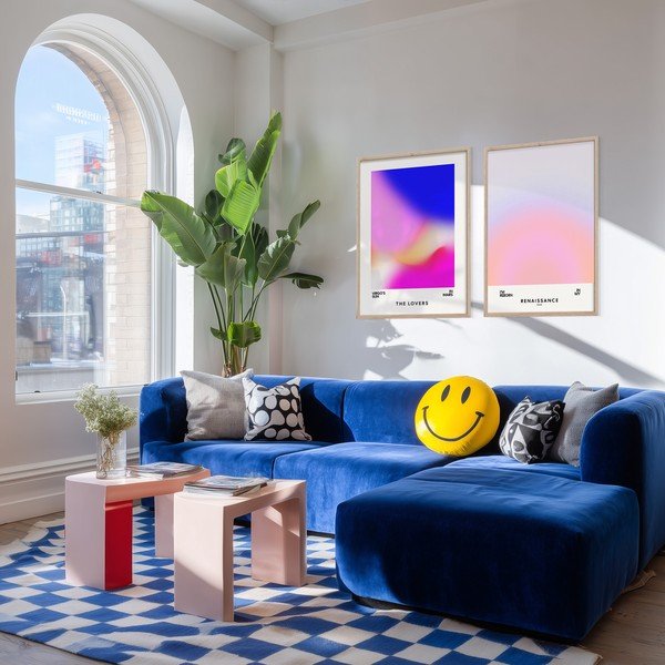 Drukāta glezna ar rāmi 50x70 cm Love Flow – Styler-image-2