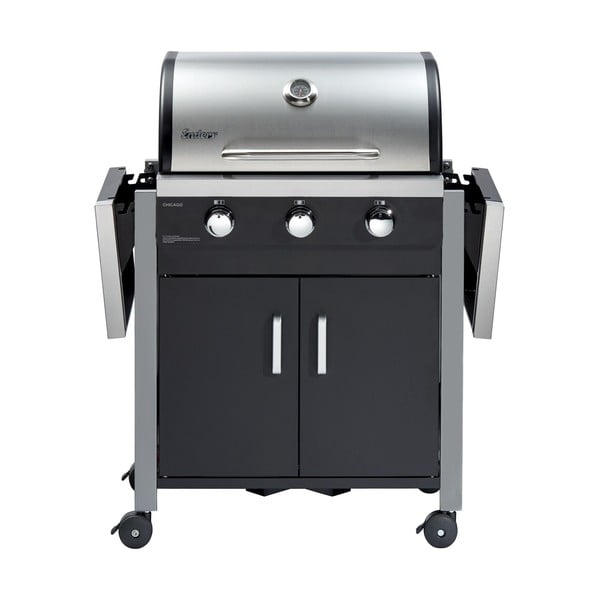 Melns gāzes āra grils ENDERS Chicago 3-image-3