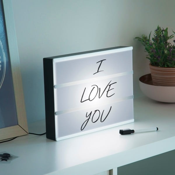 Gaismas tāfele ar burtiem un zīmuli InnovaGoods Cinema Box-image-1