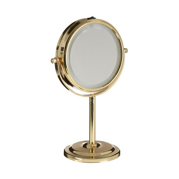 Kosmētikas spogulis ar gaismu/palielināmais (ar 2x palielinājumu) ø 15 cm Cassini – Premier Housewares-image-2