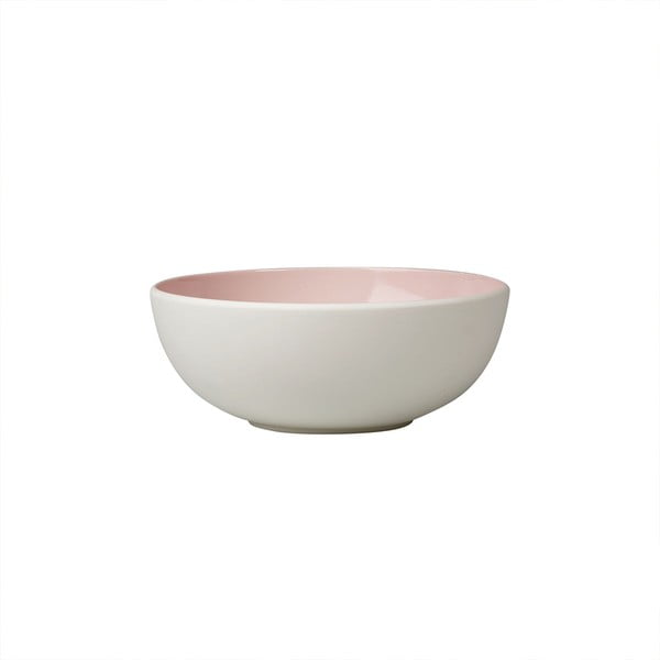 Balta un rozā porcelāna bļoda Villeroy & Boch Uni, 850 ml