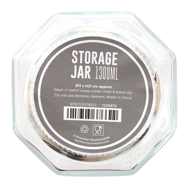 Burka Premier Housewares Hexagonal, 1,3 l-image-2