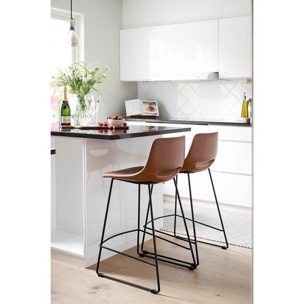 Konjaka brūns bāra krēsls (2 gab.) 89 cm Manning – Rowico-image-1