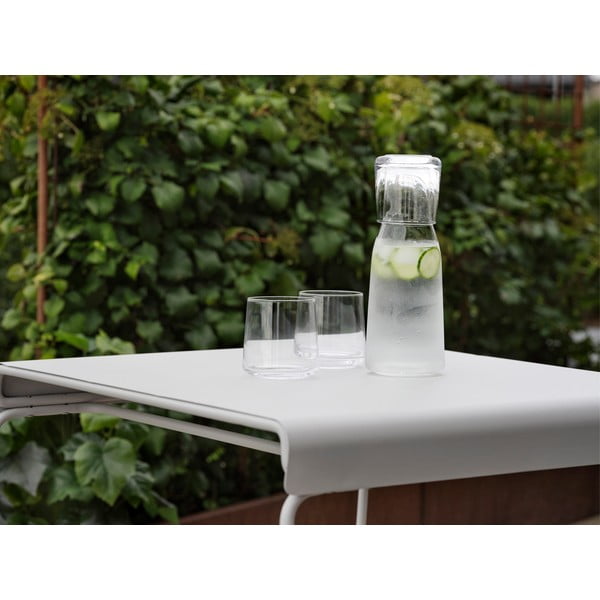 Balts metāla ēdamgalds 58x75 cm A-Café – Zone-image-1