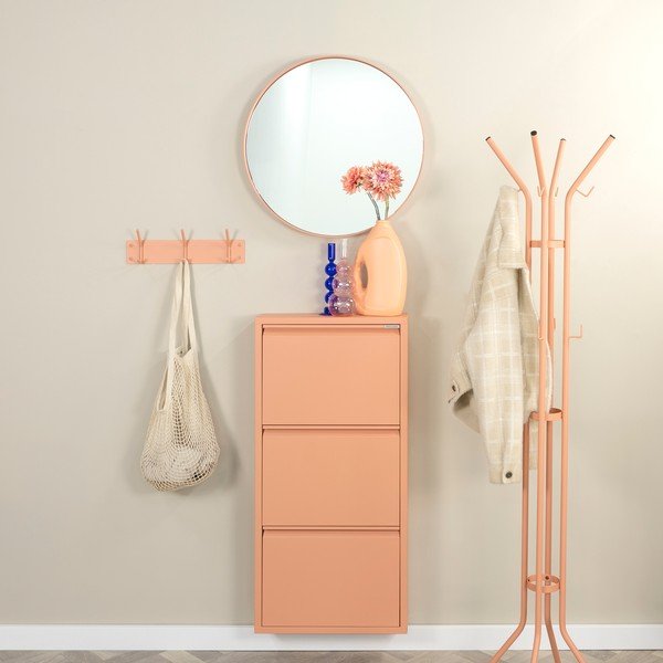 Lašrozā metāla sienas pakaramais 40 cm Fusion – Spinder Design-image-1