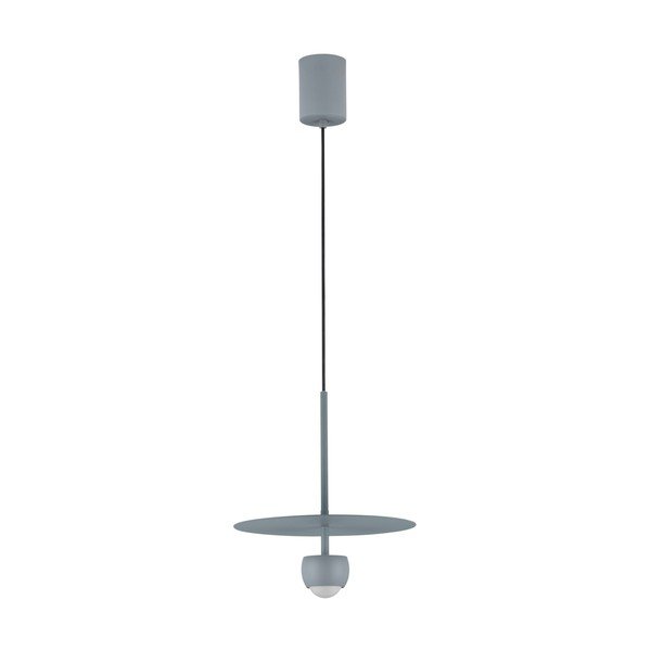 Dūmakaini zila alumīnija LED piekaramā lampa ø 30 cm Edem – Nova Luce