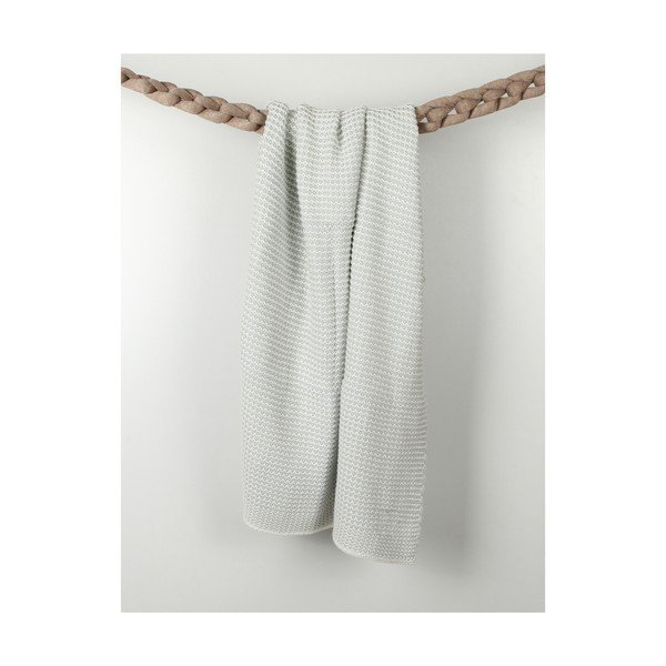 Gaiši pelēka kokvilnas sega bērniem Homemania Decor Lucky 90 x 90 cm-image-1