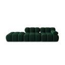 Zaļš samta dīvāns 282 cm Bellis – Micadoni Home