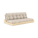 Bēšs izvelkamais dīvāns 196 cm Base – Karup Design