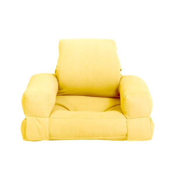 Dzeltens bērnu atpūtas krēsls Mini Hippo – Karup Design
