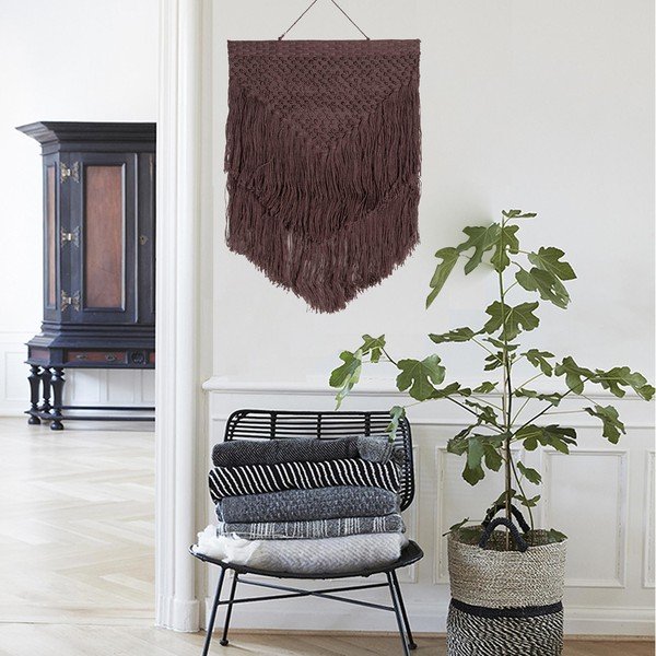 Makramē dekors 60x80 cm Retro chic – HF Living-image-1