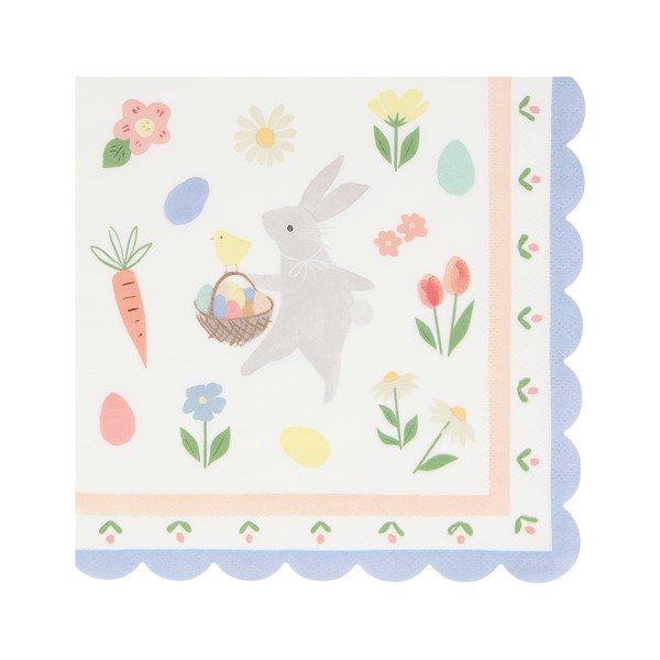 Papīra salvetes (16 gab.) Easter Bunny – Meri Meri