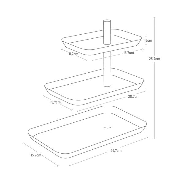 Metāla rotaslietu statīvs Rin – YAMAZAKI-image-4
