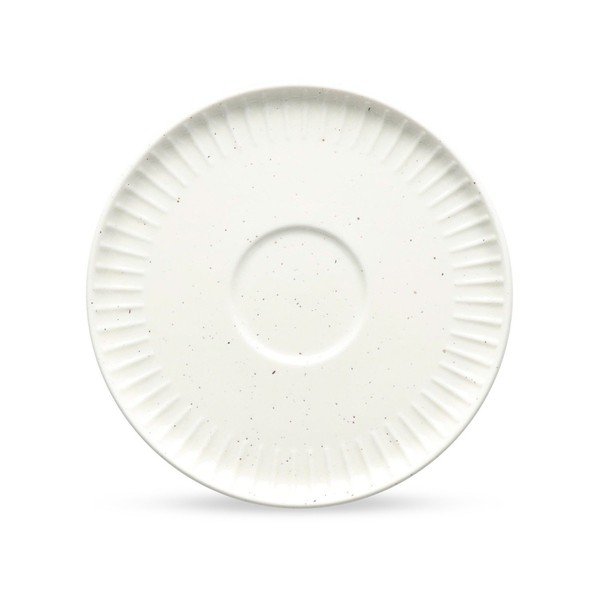 Balta apakštasīte ø 14,5 cm Ora Gloss – Salt&Pepper