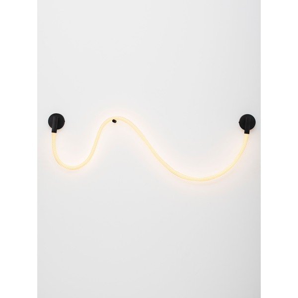 Balta/matēti melna tērauda LED sienas lampa Ilane – Nova Luce-image-4