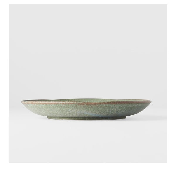 Zaļš keramikas šķīvis MIJ Fade, ø 24 cm-image-2
