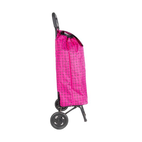 Purpura iepirkumu soma ar riteņiem Lulucastagnette Ridey, 37 l-image-3