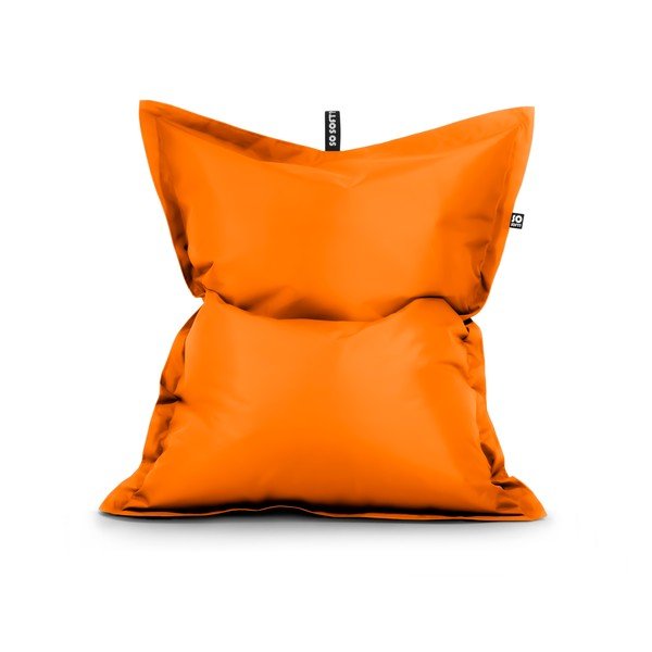Oranžs sēžammaiss no ādas imitācijas Pad XXL – So Soft?