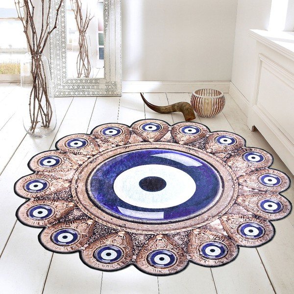 Paklājs Vitaus Yang, ⌀ 80 cm