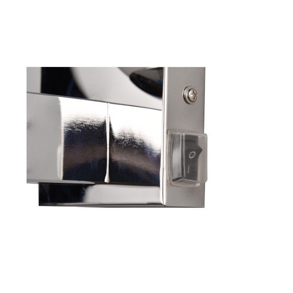 Sudraba krāsas sienas lampa ø 14 cm Kula – Trio-image-3