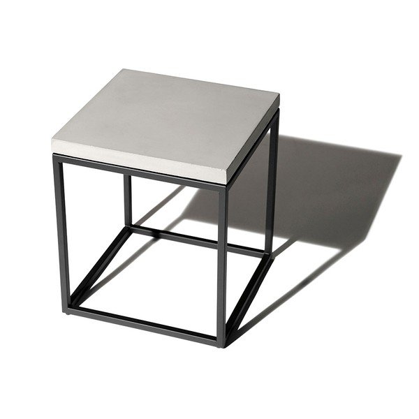 Betona sānu galdiņš Lyon Béton Perspective, 35 x 35 cm-image-2