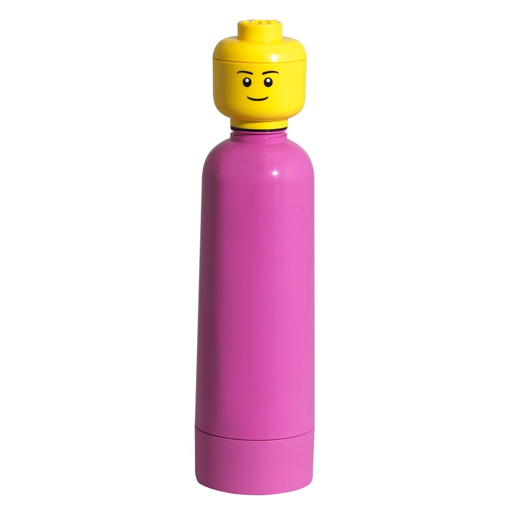 Lego pudele, rozā krāsā