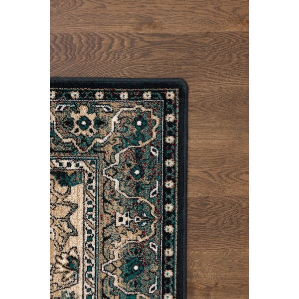 Tumši zaļš vilnas paklājs 200x300 cm Ava – Agnella-image-3