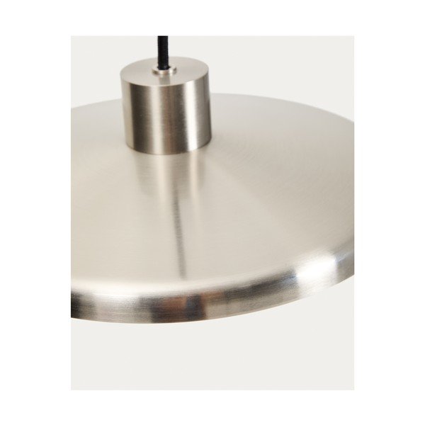 Sudraba krāsas piekaramā lampa ar metāla abažūru Nuvira – Kave Home-image-4