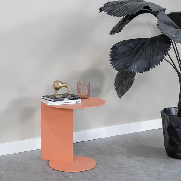 Metāla apaļš sānu galdiņš ø 40 cm Salsa – Spinder Design-image-1