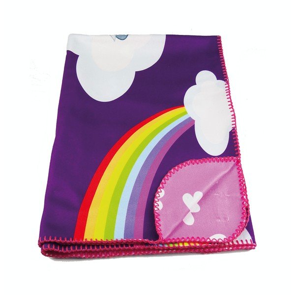 Rozā/violeta bērnu sega 85x125 cm – OYO kids-image-4