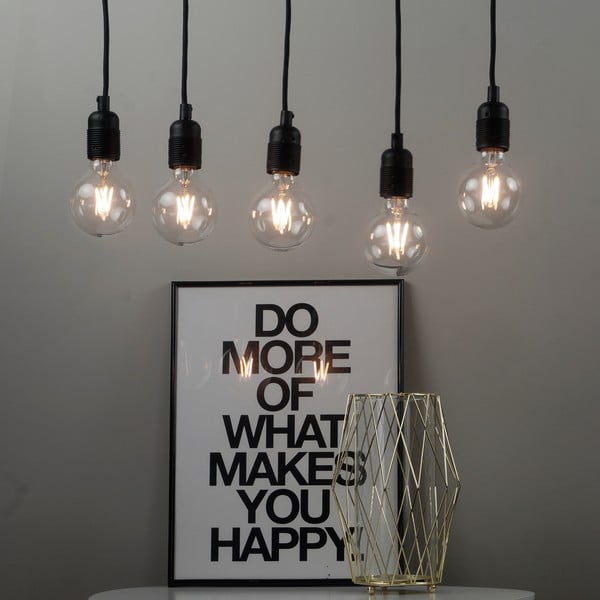 Melna piecviru griestu lampa Sotto Luce Uno-image-1