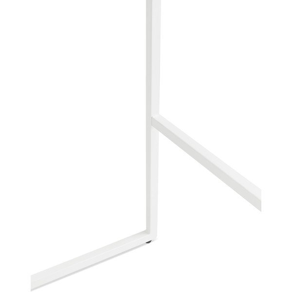 Melns bāra galds ar baltām kājām Kokoon Tikafe, augstums 105 cm-image-4
