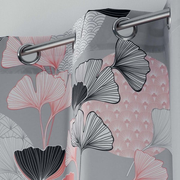 Pelēks aizkars 140x260 cm Eden – douceur d'intérieur-image-1