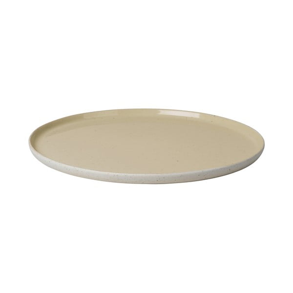 Bēšs keramikas pusdienu šķīvis Blomus Sablo, ø 26 cm